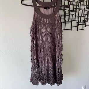 Elegant Lace Sleeveless Dress